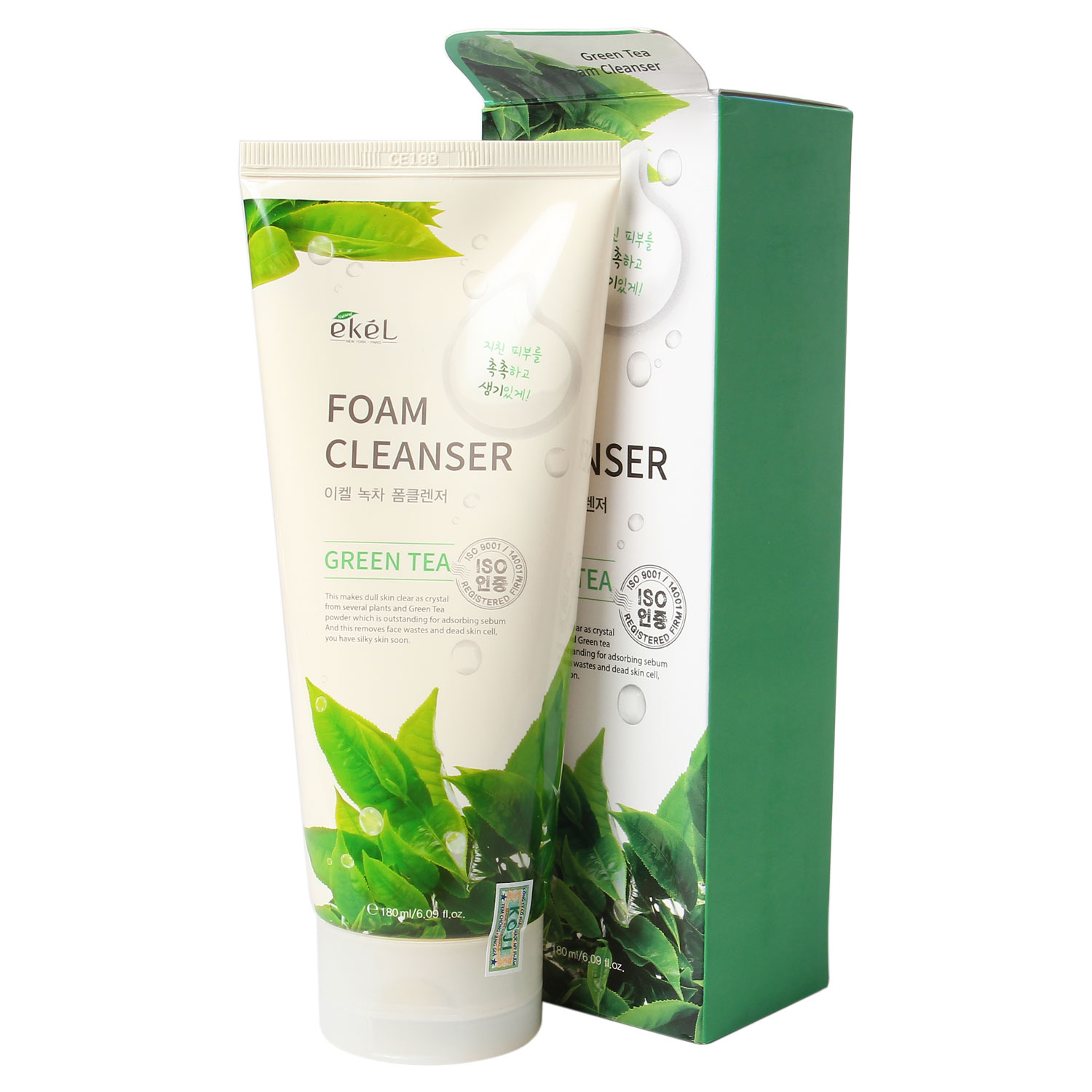 sua-rua-mat-tra-xanh-ekel-180ml sua-rua-mat-tra-xanh-ekel-180ml