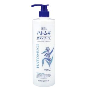Sữa tắm ý dĩ trắng da Hatomugi Nhật Bản 800ml