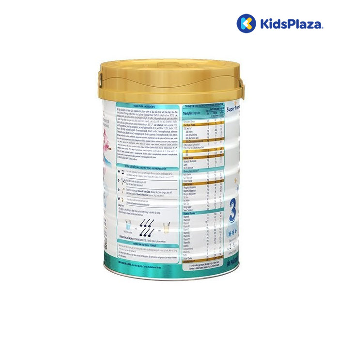 Sữa Vinamilk Yoko Gold 3 850g cho bé 2-6 tuổi