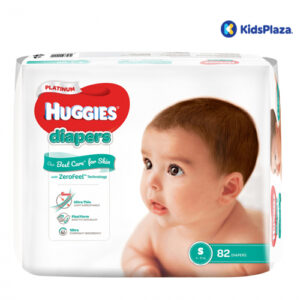 Tã dán Huggies Platinum siêu cao cấp S (82 miếng cho bé từ 4-8kg)