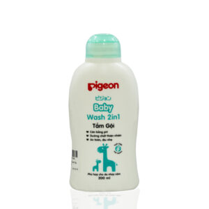 Tắm gội 2 trong 1 200ml Pigeon New (Khuyến mại không bán)