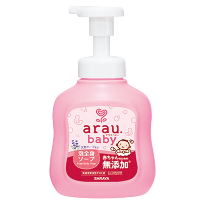 Sữa tắm Arau baby chai 450ml (New) 1 tam goi toan than arau baby 450ml