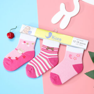 Tất sơ sinh mẹ bé 2018bss-537 set 3 đôi (6-24M)