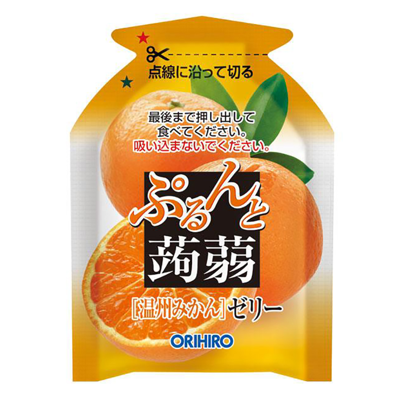Thạch trái cây Orihiro vị Cam 120g 2 thach trai cay orihiro vi cam 120g 2