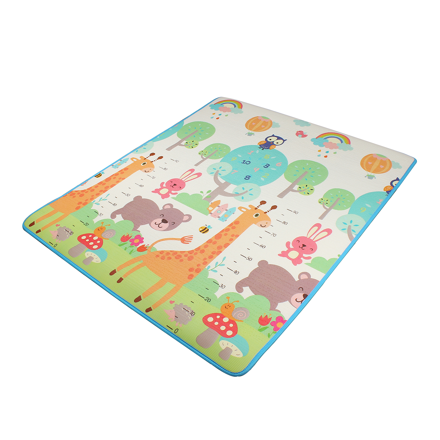 Thảm chơi hai mặt XPE mẹ bé Dreamy Land 180x150x1cm họa tiét lôi cuốn Thảm chơi hai mặt XPE mẹ bé Dreamy Land 180x150x1cm họa tiét lôi cuốn