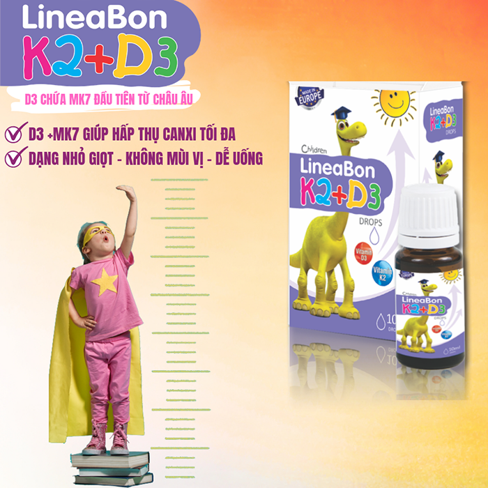 Vitamin D3 + K2 Lineabon Drops 10ml 3 vitamin d3 k2 lineabon drops 10ml 4