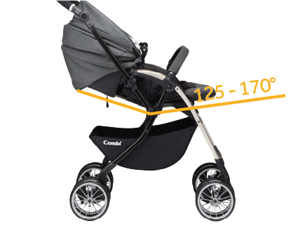 xe day combi umbretta premium 4 banh quay tu dong mau ghi 9
