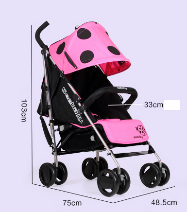 Xe đẩy Seebaby S03A hồng 12 xe-day-seebaby-s03a-15