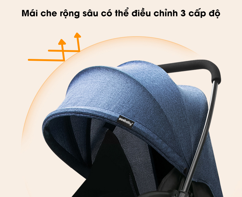 Xe đẩy Seebaby 2 chiều T08 48 seebaby-t08-8