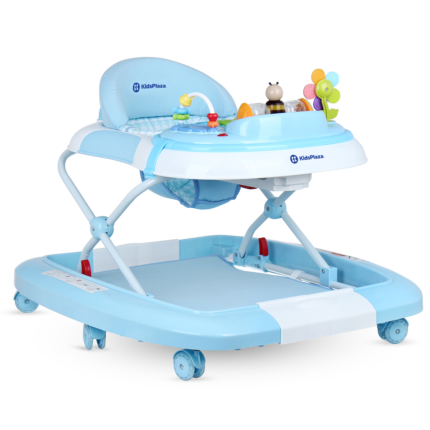 Xe tập đi MBVT''S Walker có nhạc và bàn ăn W1121RA6 (Màu Xanh) 1 xe tập đi tròn MBVT''S Walker