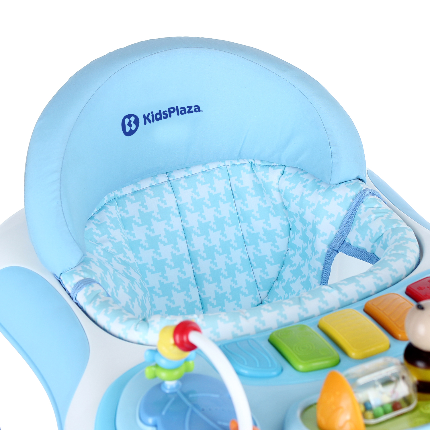 Xe tập đi MBVT''S Walker có nhạc và bàn ăn W1121RA6 (Màu Xanh) 2 xe tập đi tròn MBVT''S Walker