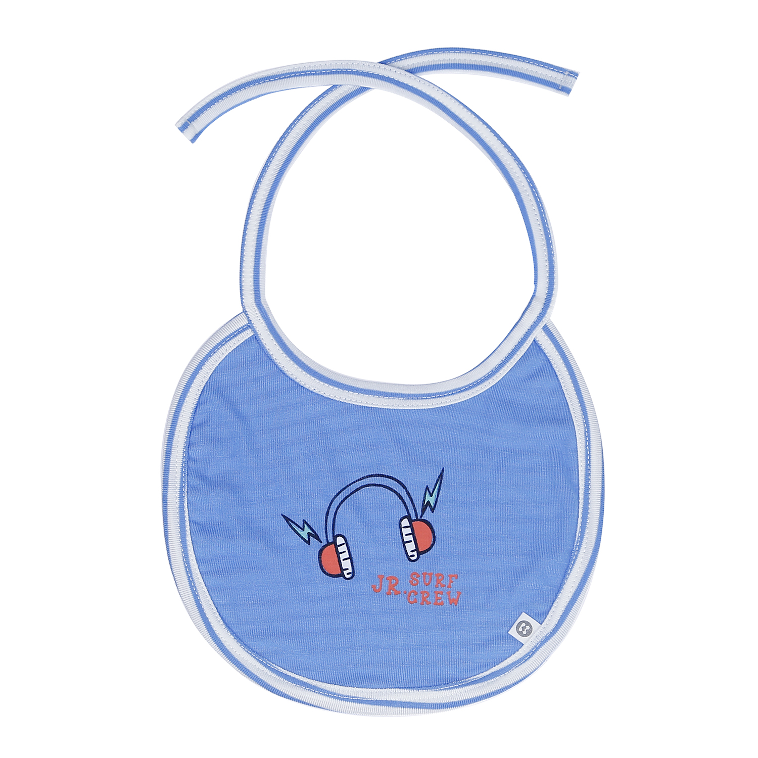 Yếm cho bé sơ sinh 2 mặt Otis MBVT''S kẻ in JR ND21H (Xanh Dương) 1 yem cho be so sinh 2 mat otis kidsplaza ke in jr nd21h xanh duong 1